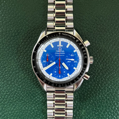 Omega Speedmaster Schumacher Blue