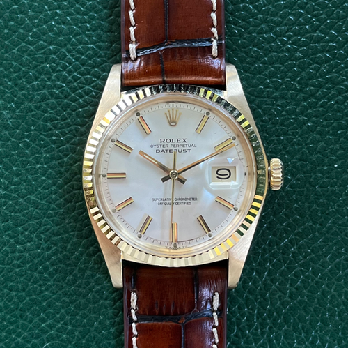 Rolex Datejust 36 18K Pie-Pan dial
