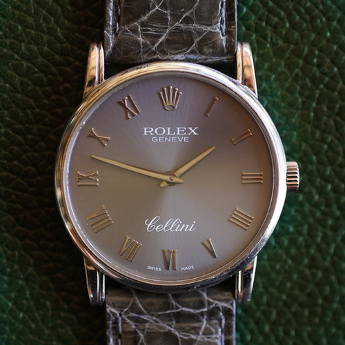 Rolex Cellini White Gold Roman Dial
