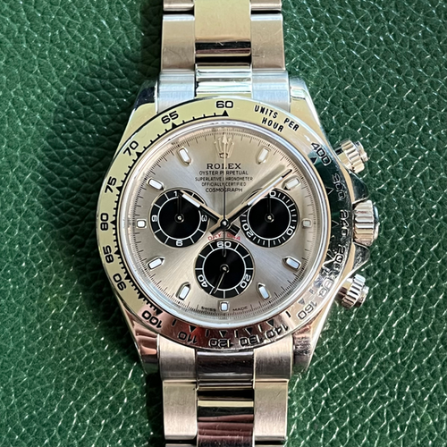 2006 Rolex Daytona white gold ghost dial