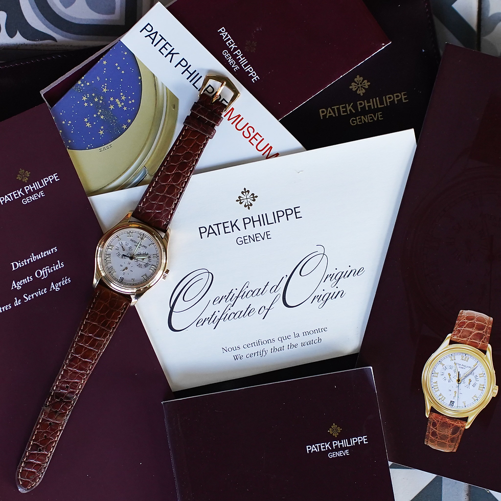 Thumbnail: Patek Philippe Annual Calendar White 