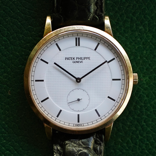 Patek Philippe Calatrava Guilloché small seconds