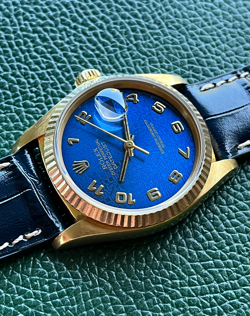 Thumbnail: Rolex Datejust 36 18K Comupter dial 