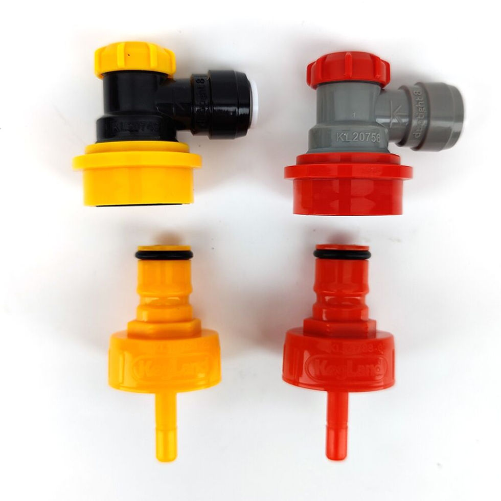 Thumbnail: Plastic Ball Lock Carbonation Cap (6.35mm duotight)