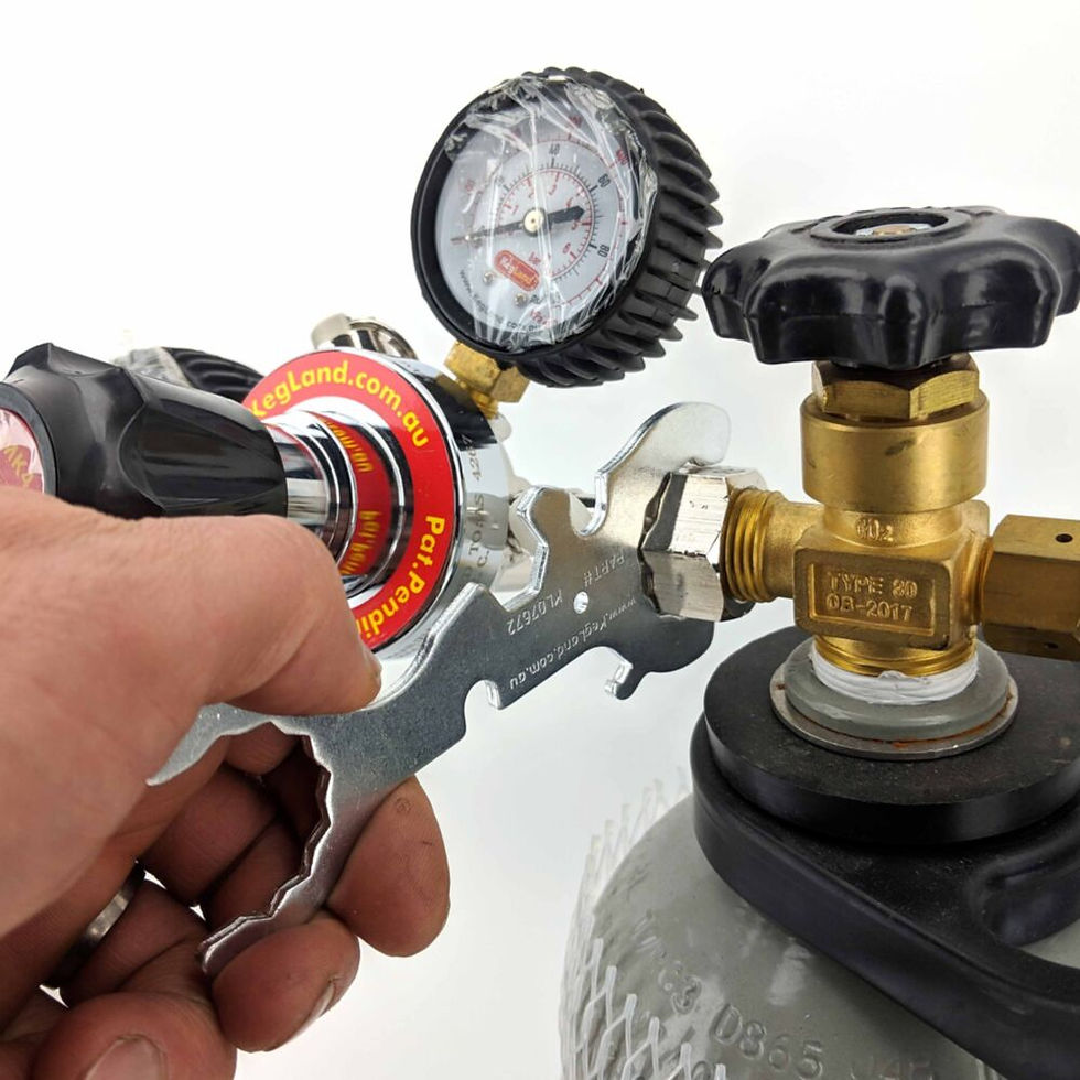 Thumbnail: 7 In 1 Faucet Tap Wrench/Spanner Tool - Duotight tube remover