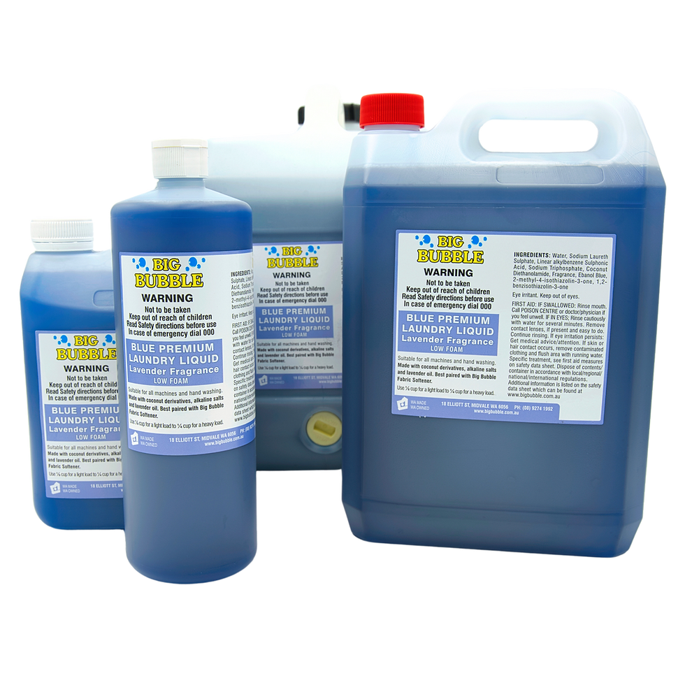 Laundry Liquid Blue Premium Big Bubble