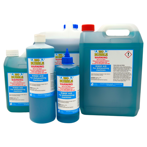 Dishwashing Machine Rinse Aid Big Bubble