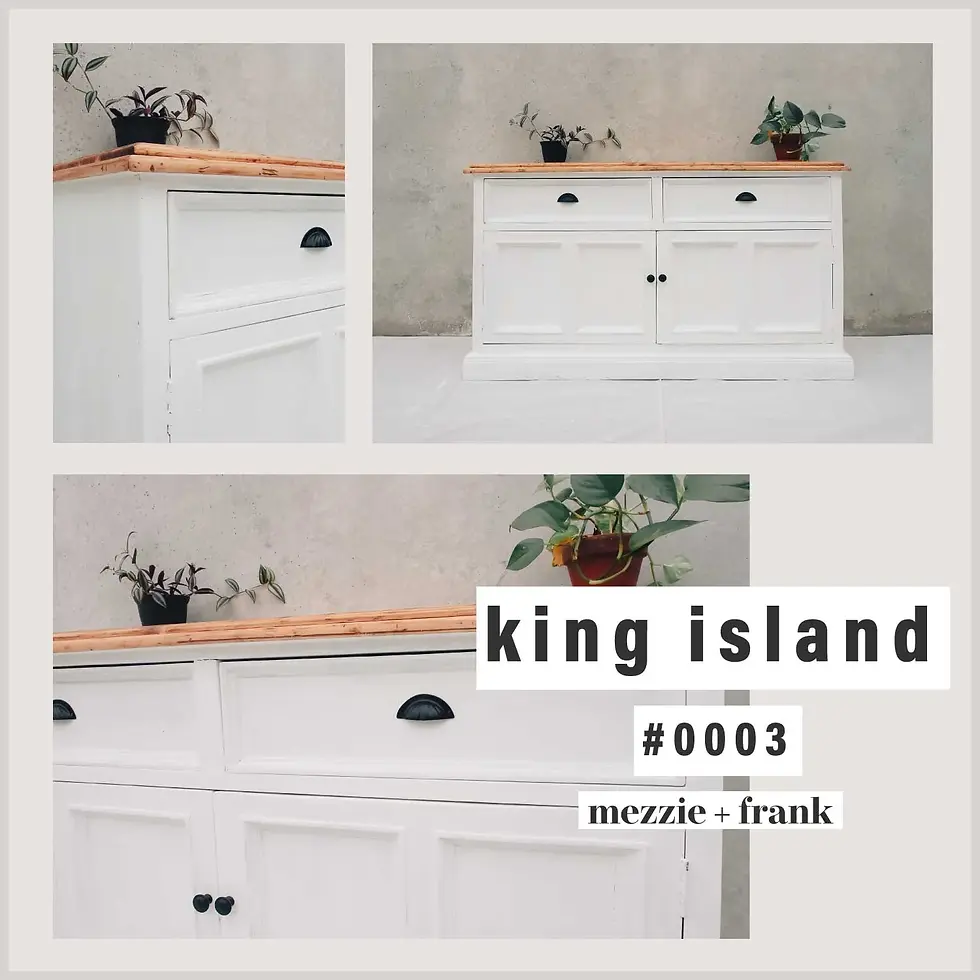 Thumbnail: 500ml Mezzie + Frank Mineral Paint - King Island (Chalk Style)