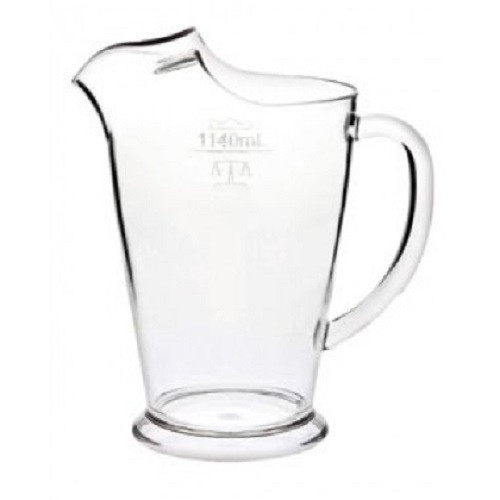 Acrylic Beer Jug 1140ml Big Bubble