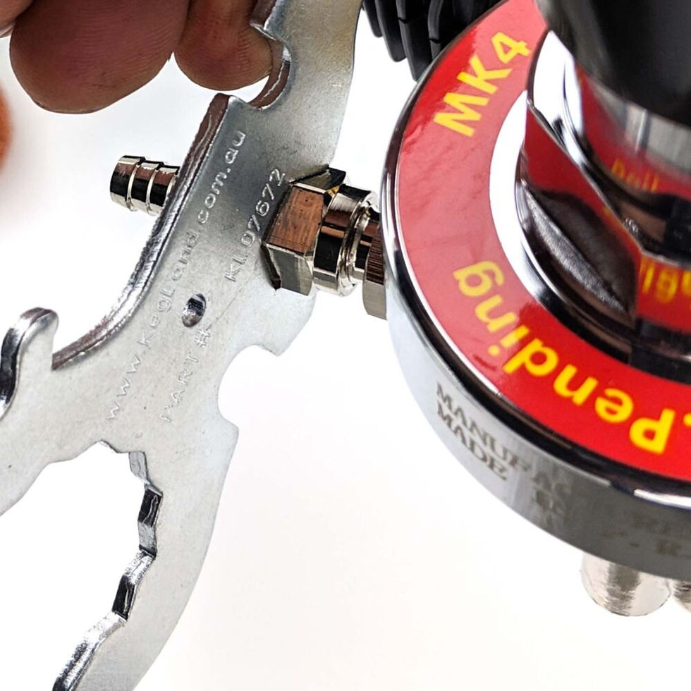 Thumbnail: 7 In 1 Faucet Tap Wrench/Spanner Tool - Duotight tube remover