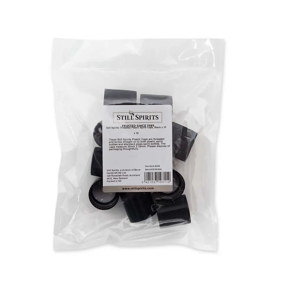 Thumbnail: Still Spirits Spirit Bottle Caps - Black