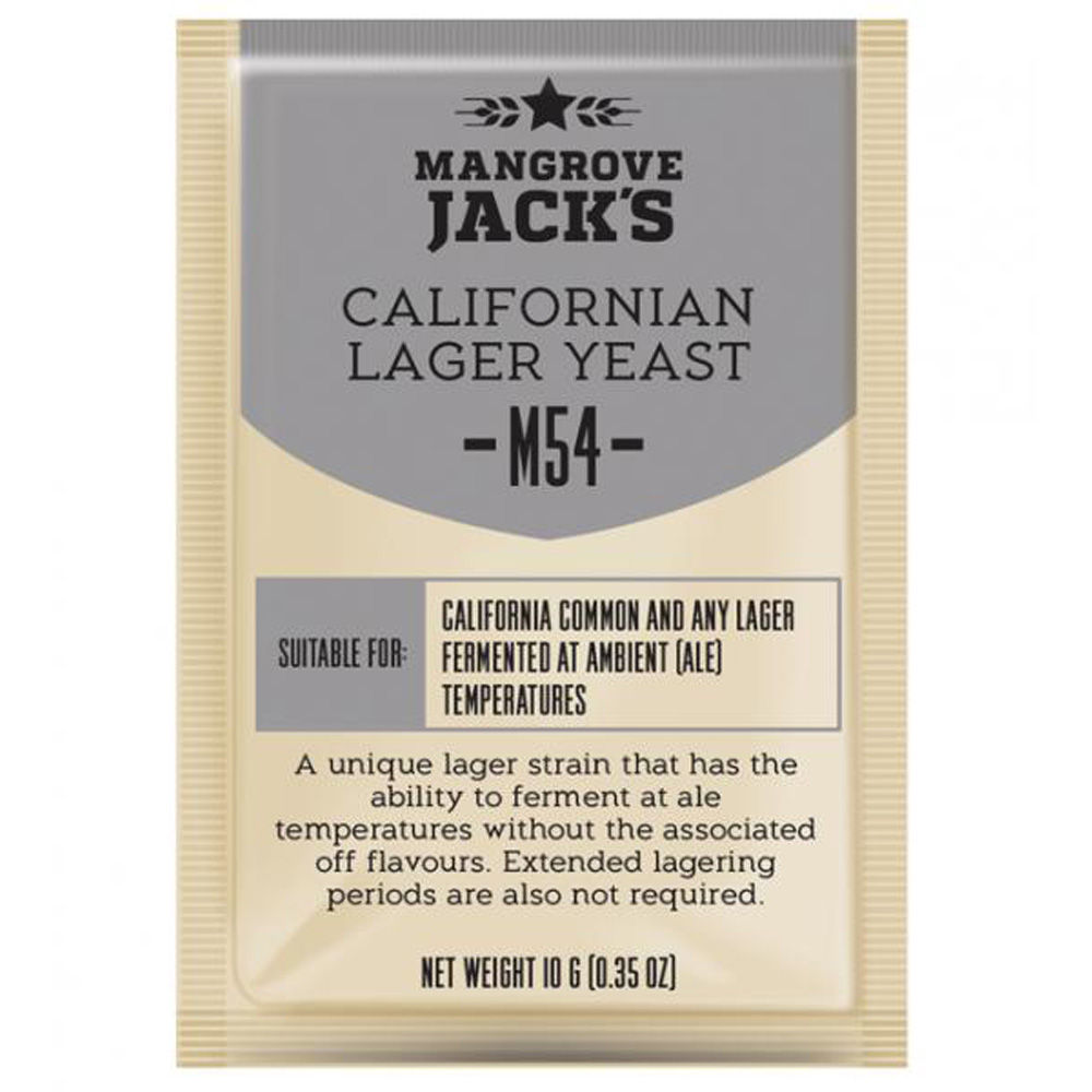 Mangrove Jacks M54 Californian Lager Yeast - 10g