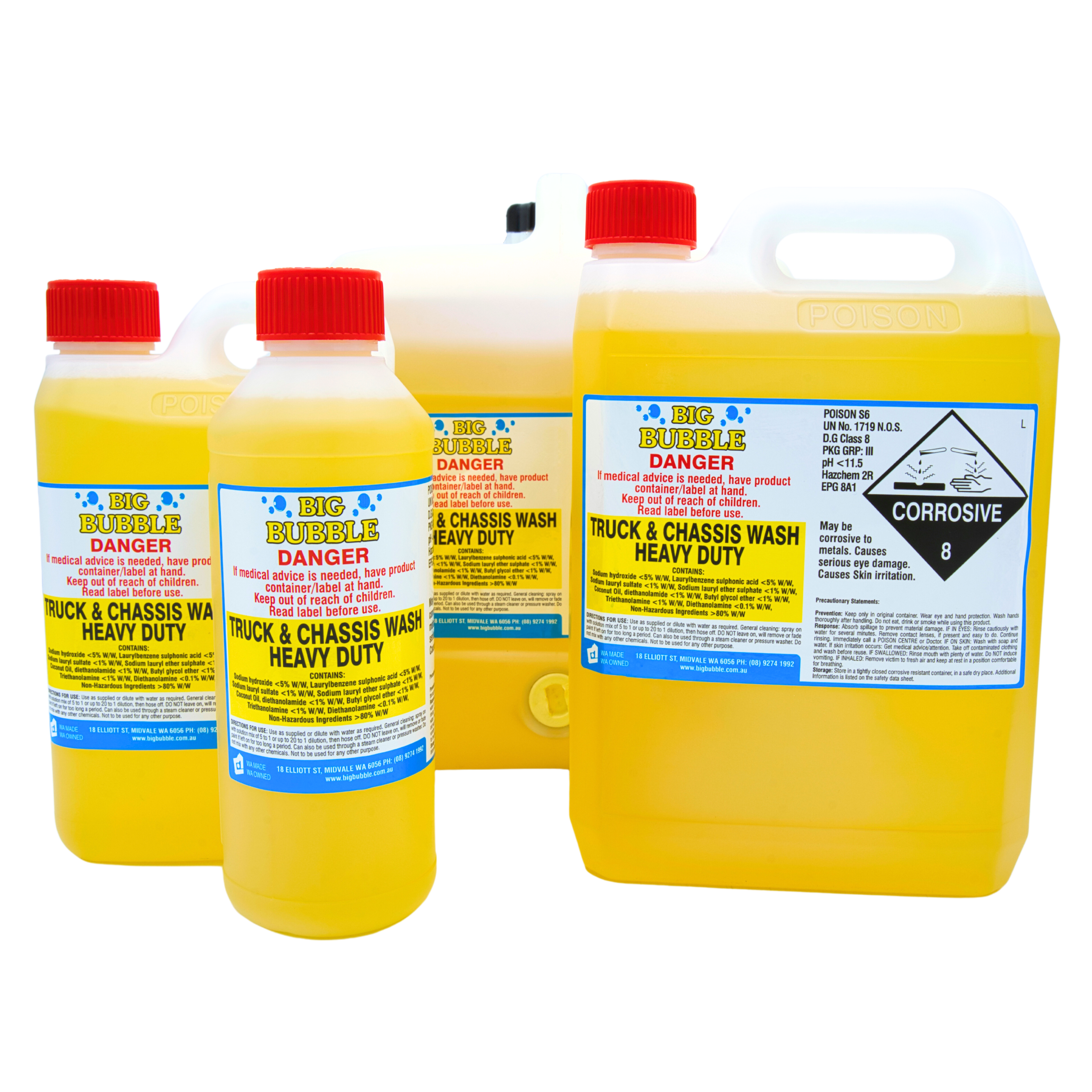 Heavy Duty Truck Wash & Chassis Cleaner