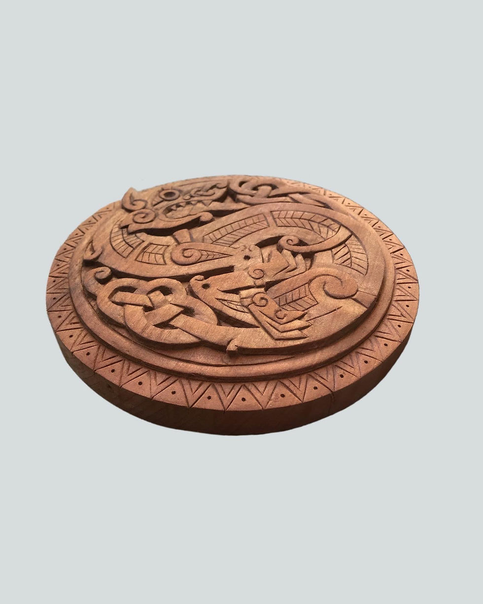 Miniatura: Tallado diseño nórdico