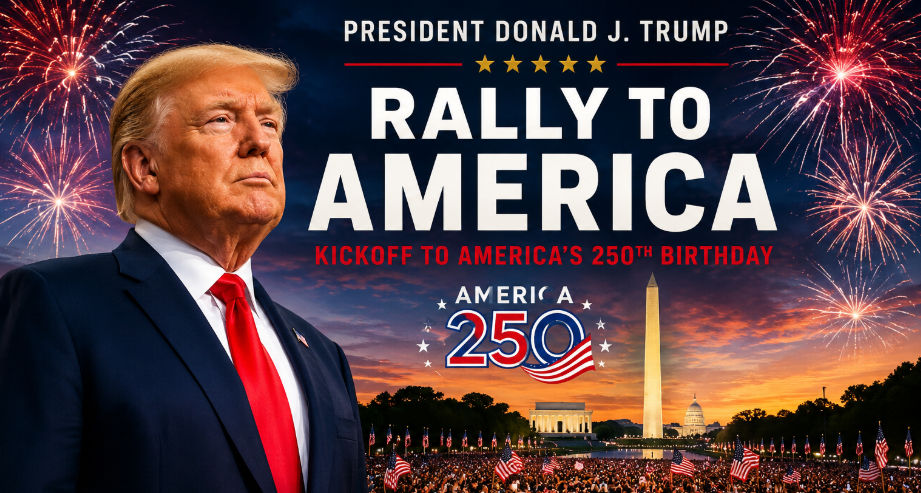 America 250: Trump Calls on Nation to Build the Next Great American Century