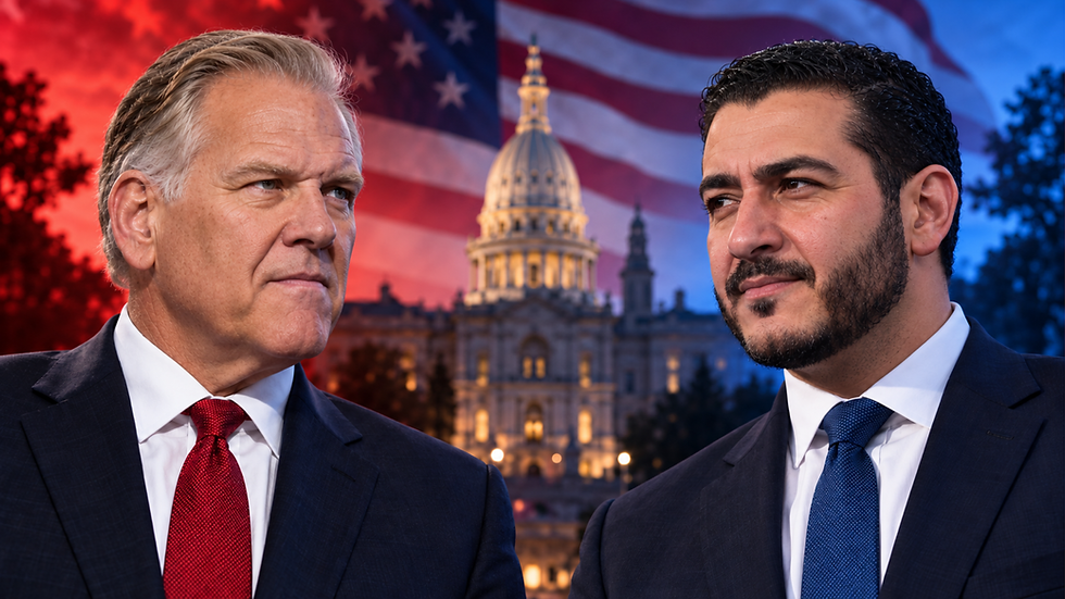 Michigan Senate Debate Turns Personal as Rogers and El-Sayed Clash Over ICE, Israel and the Iran War
