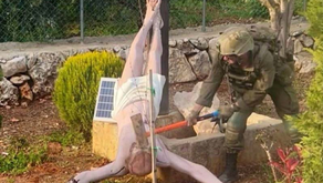 HOLY DESECRATION: Christian World Outraged After IDF Soldier Smashes Statue of Jesus in Lebanon
