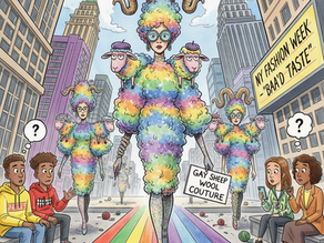 Only in Woke America: New York Runway Goes Full ‘Gay Sheep’ Circus