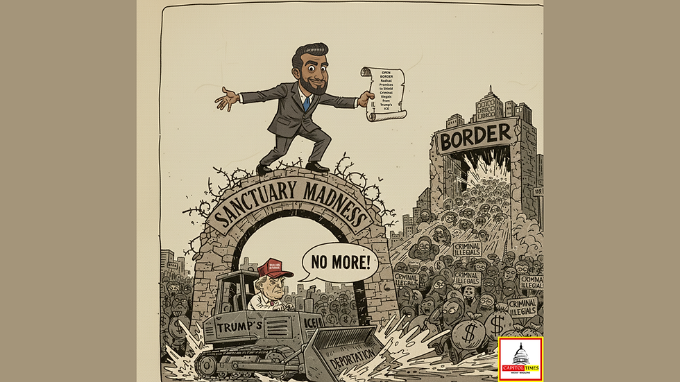 Mamdani’s Sanctuary Madness: Open Borders Radical Promises to Shield Criminal Illegals from Trump’s ICE