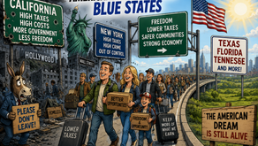 California, New York Continue Population Exodus as Taxpayers Flee High-Tax Blue States