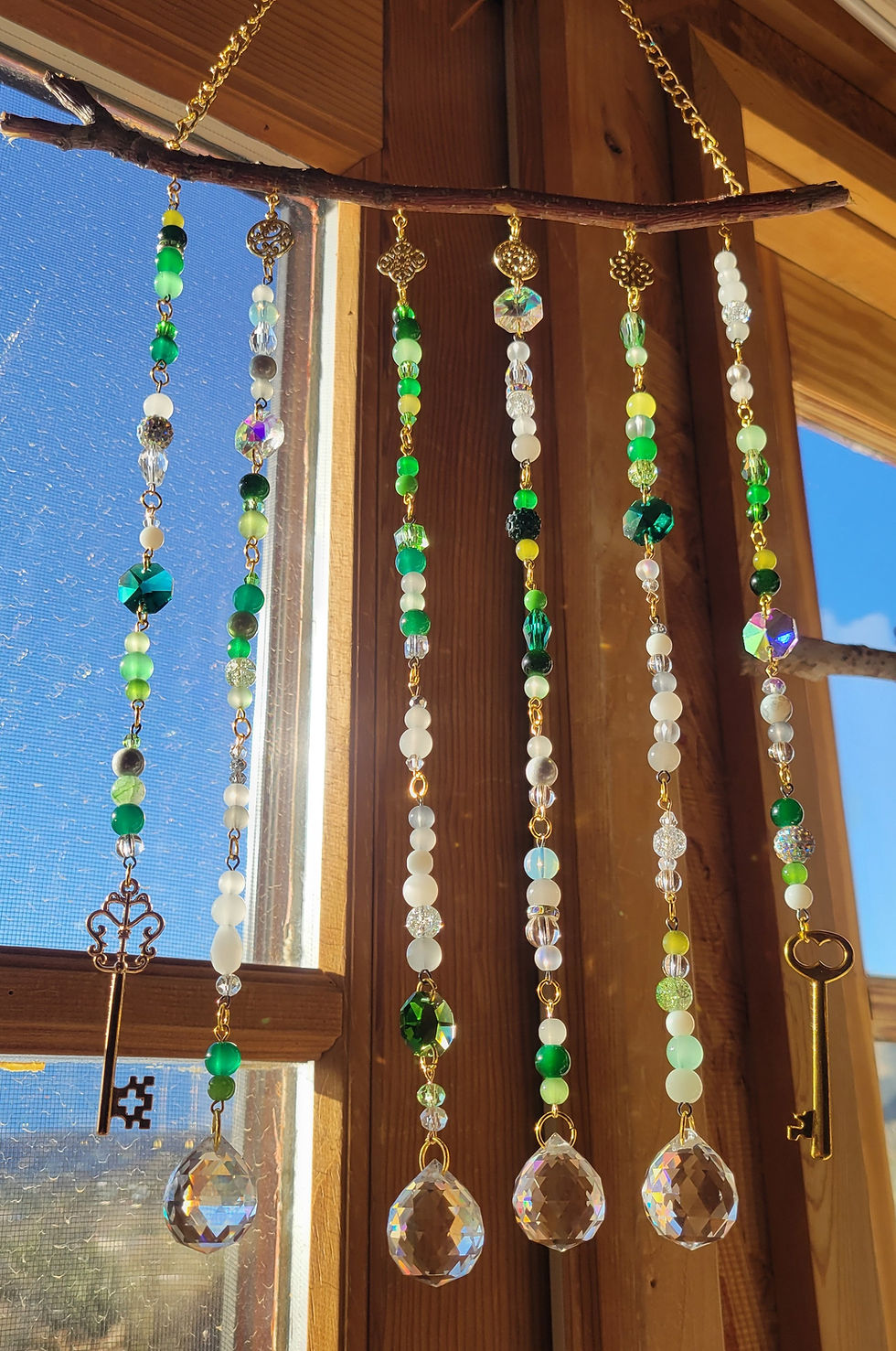 Thumbnail: GLASS BEAD SUNCATCHER 3