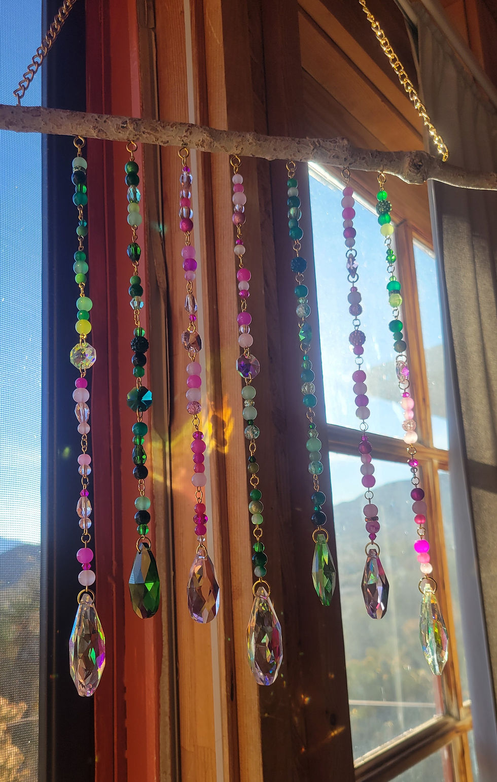 Thumbnail: GLASS BEAD SUNCATCHER 3