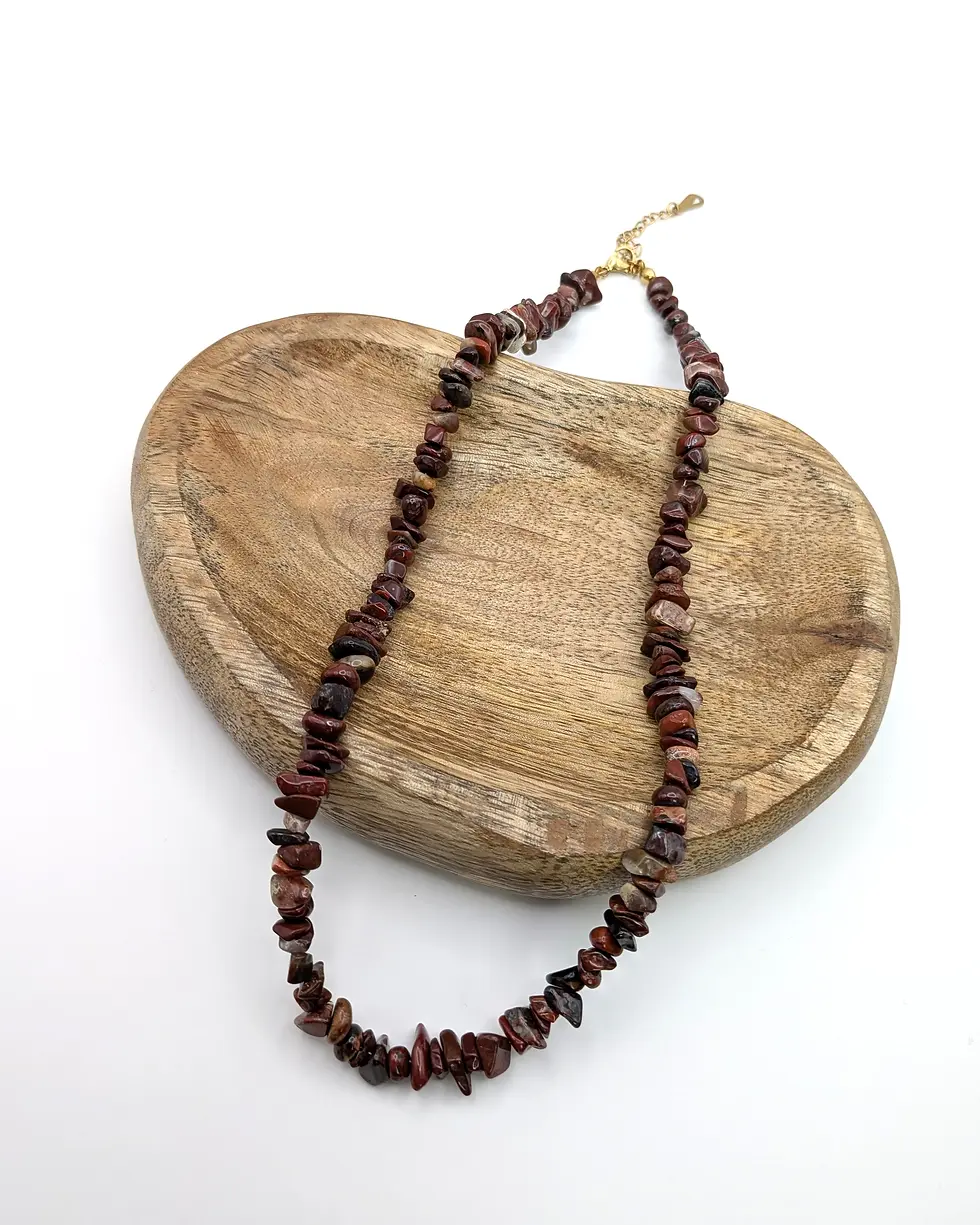 naszyjnik z jaspisem