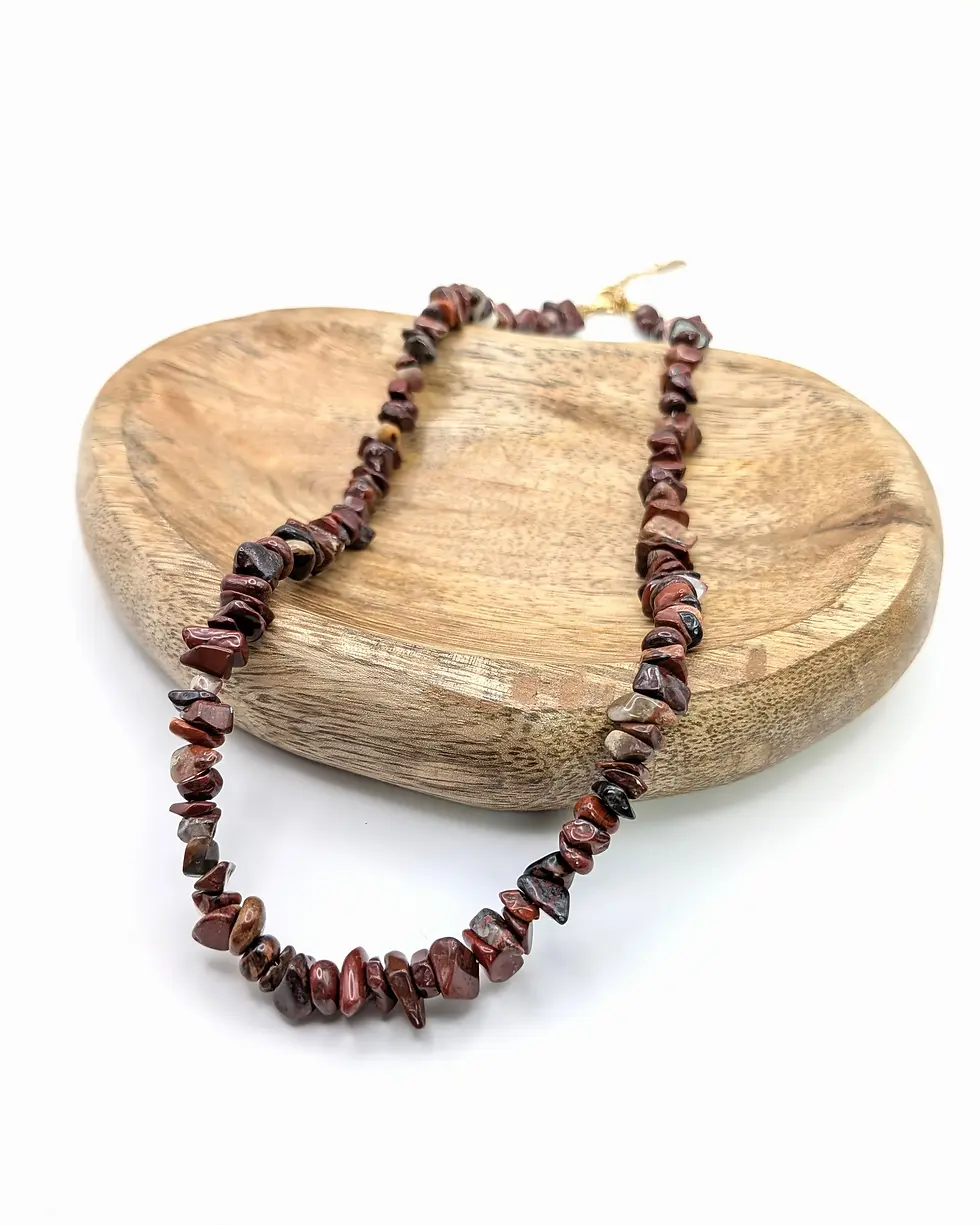 naszyjnik z jaspisem