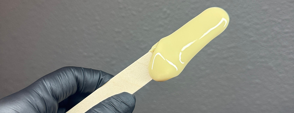 Wax on stick