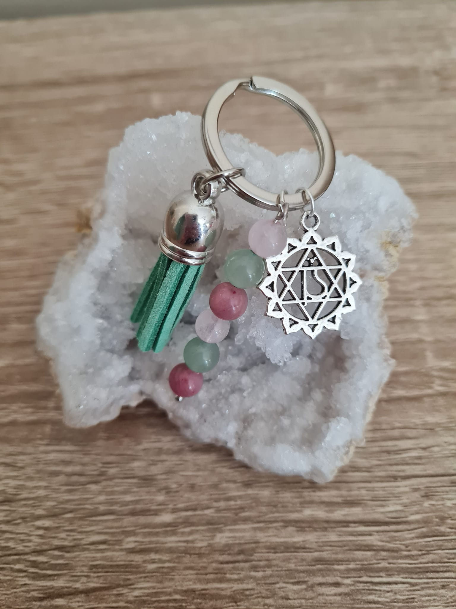 Porte clé "Chakra du coeur"