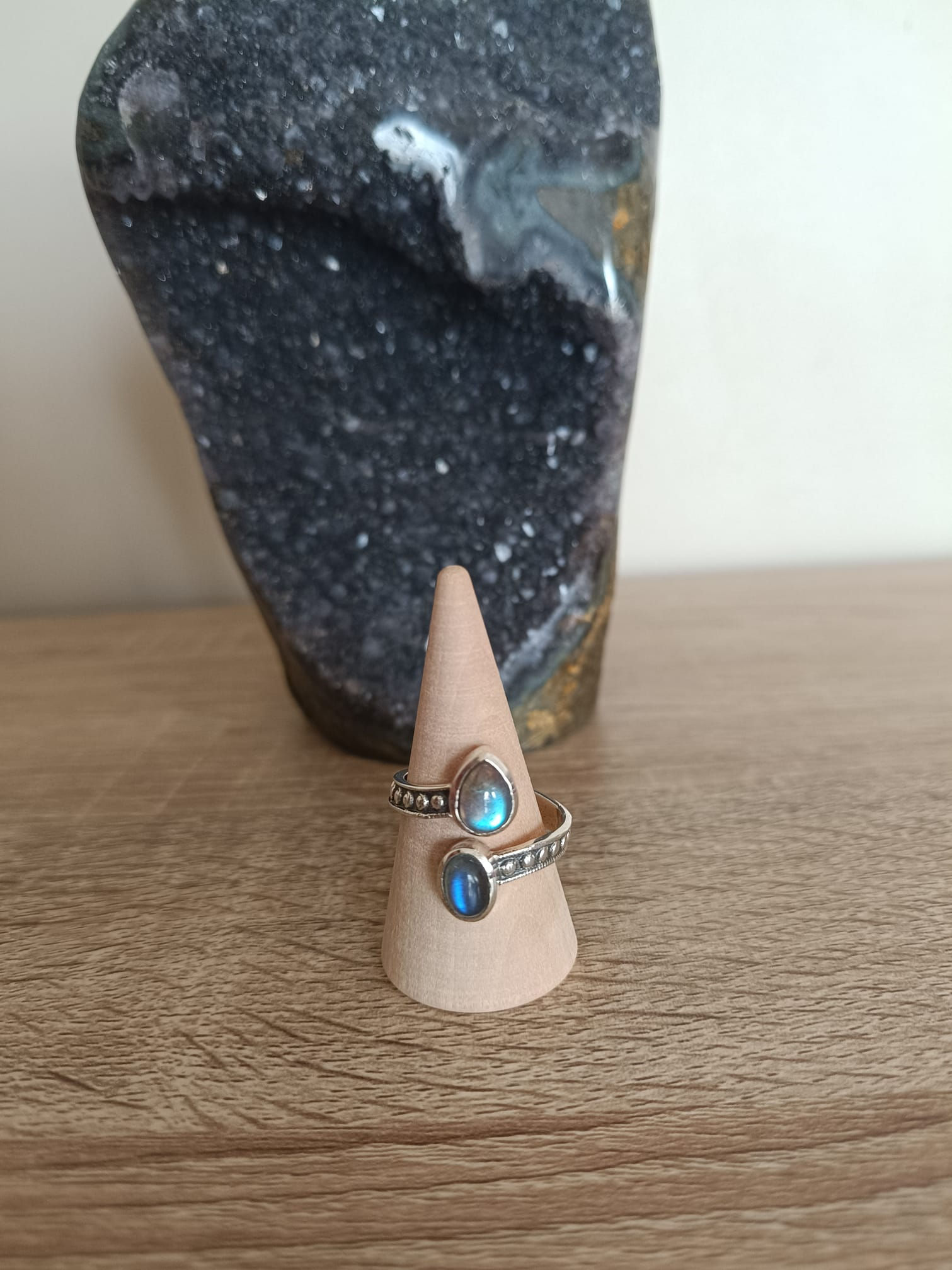 Bague en Labradorite