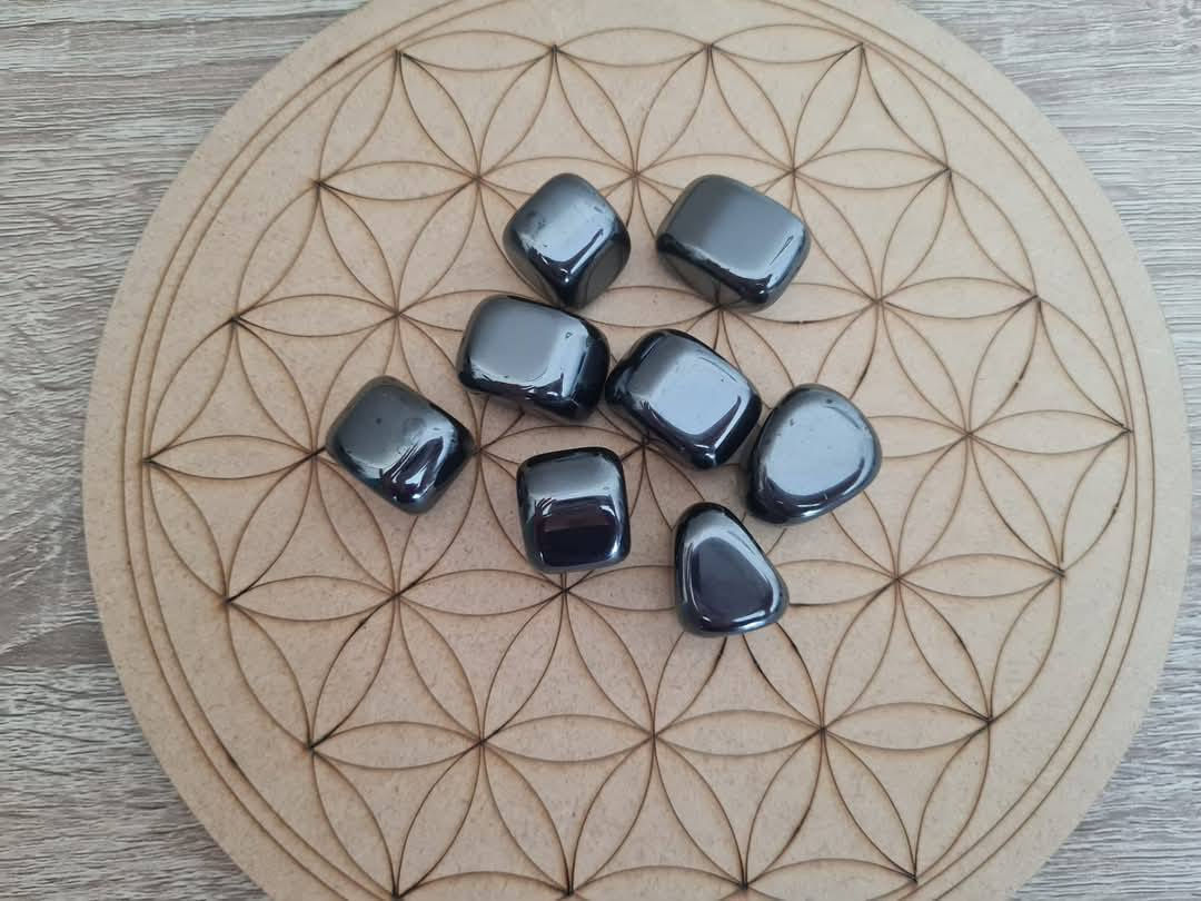 Pierre roulée en Hématite