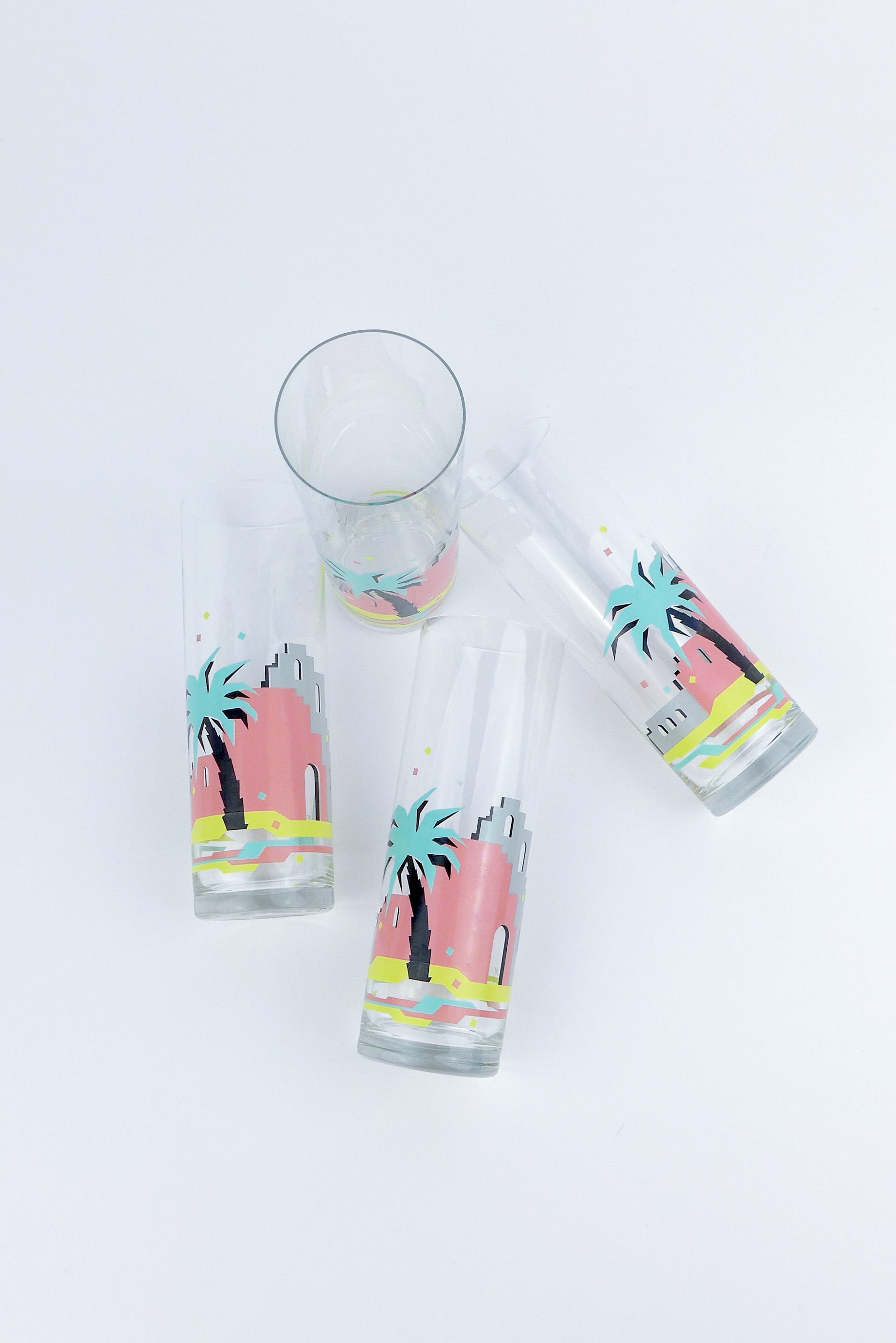 '80s Tropicana Glasses