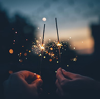 Sparklers of creative energy