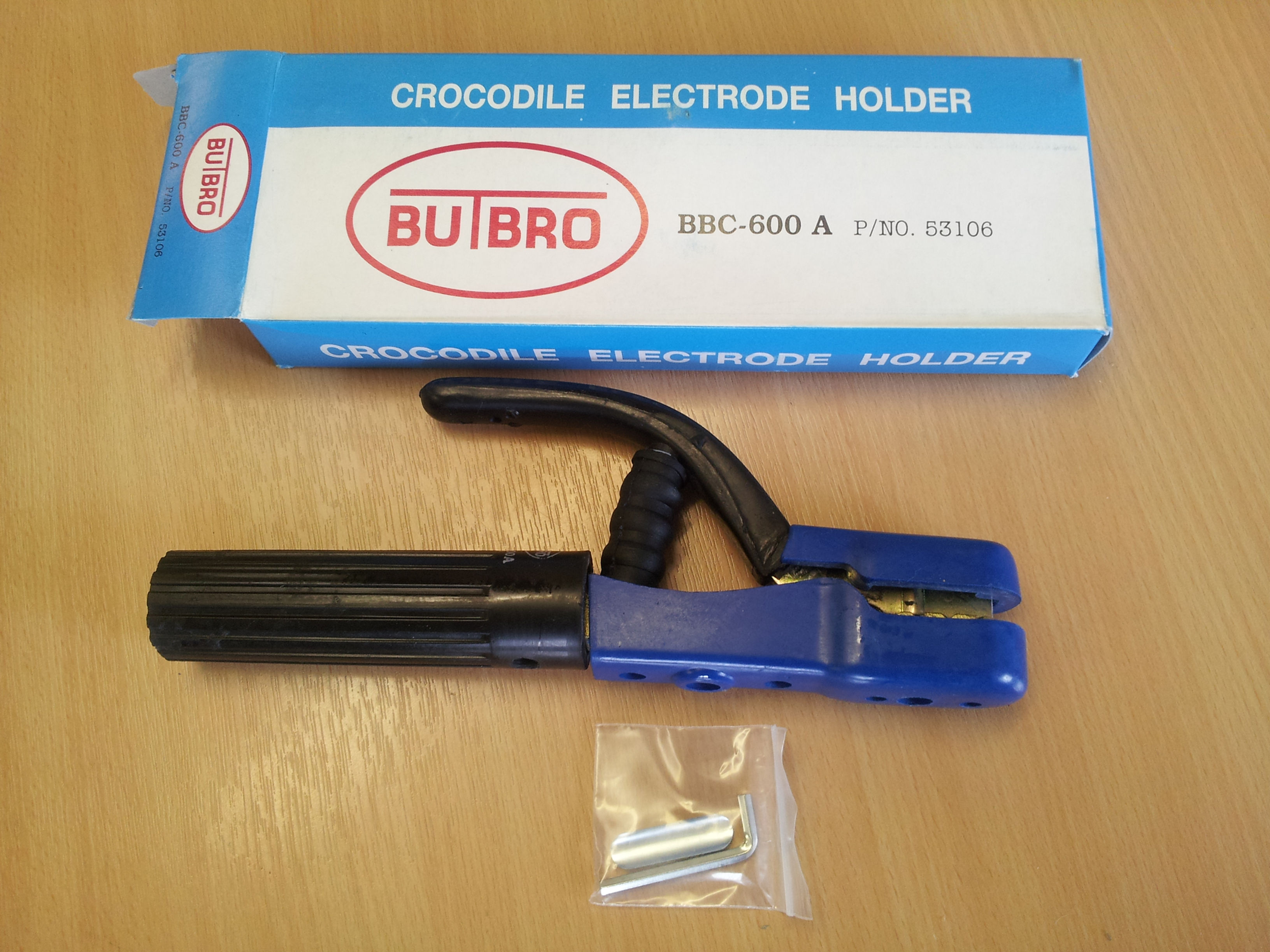 BUTBRO ELECTRODE HOLDER 600 AMPS