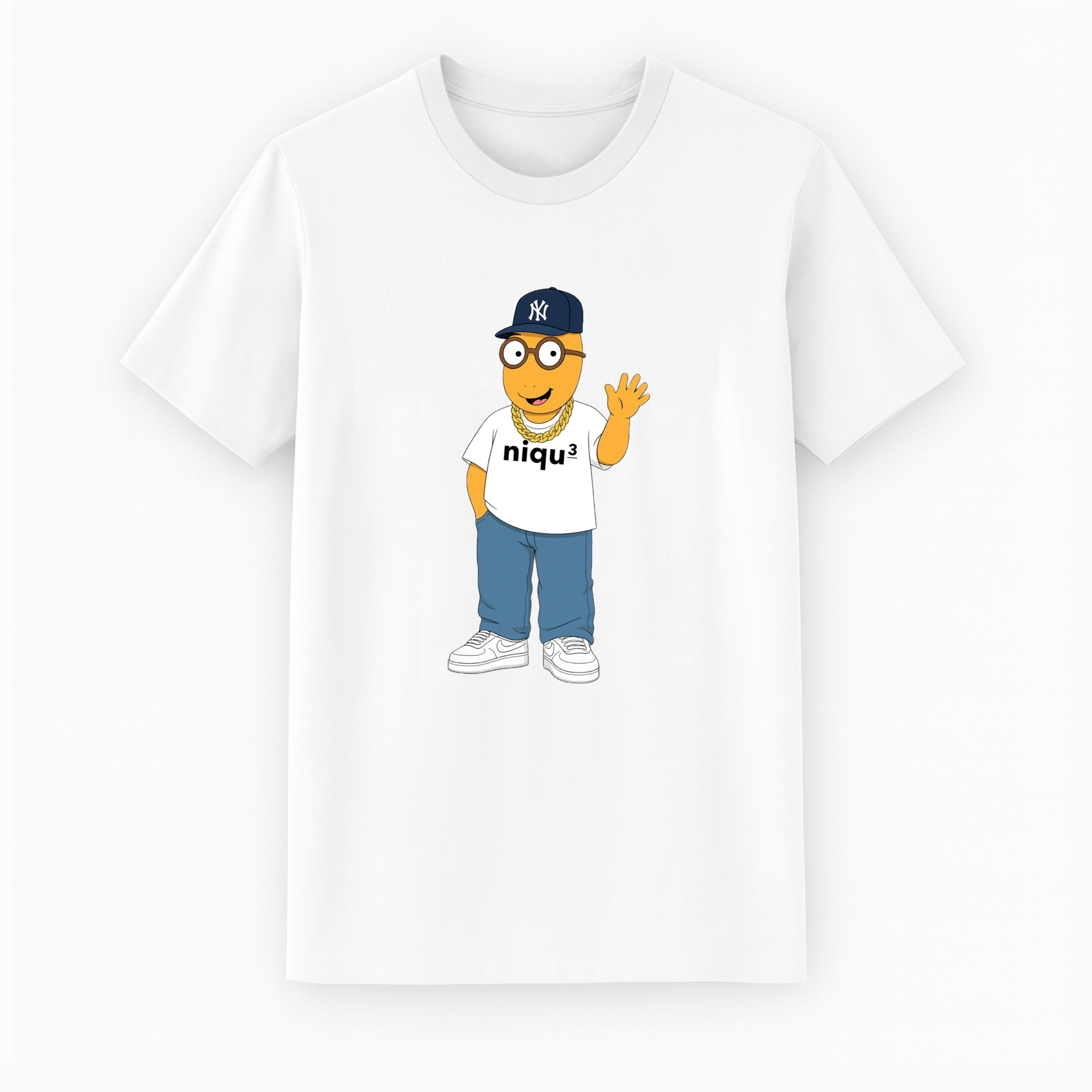 Arthur the G White T-Shirt
