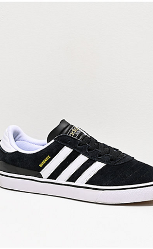 Adidas Busenitz Vulc Black and White Shoes