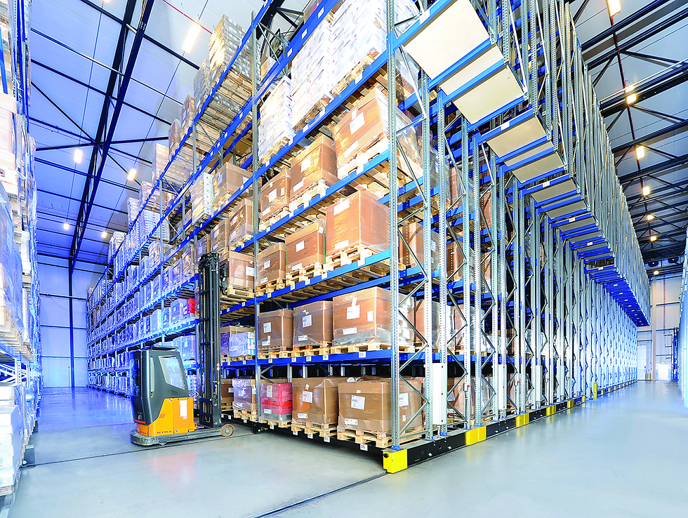 Mobile Pallet Rack System