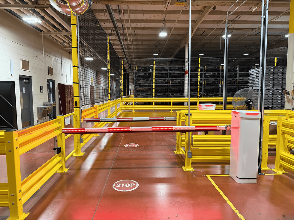 FORK LIFT SAFETY GATES