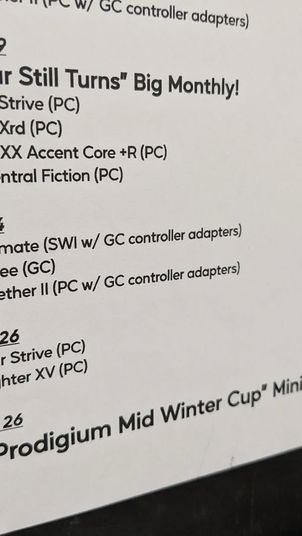 Big Guilty Gear Tournament this SUN!