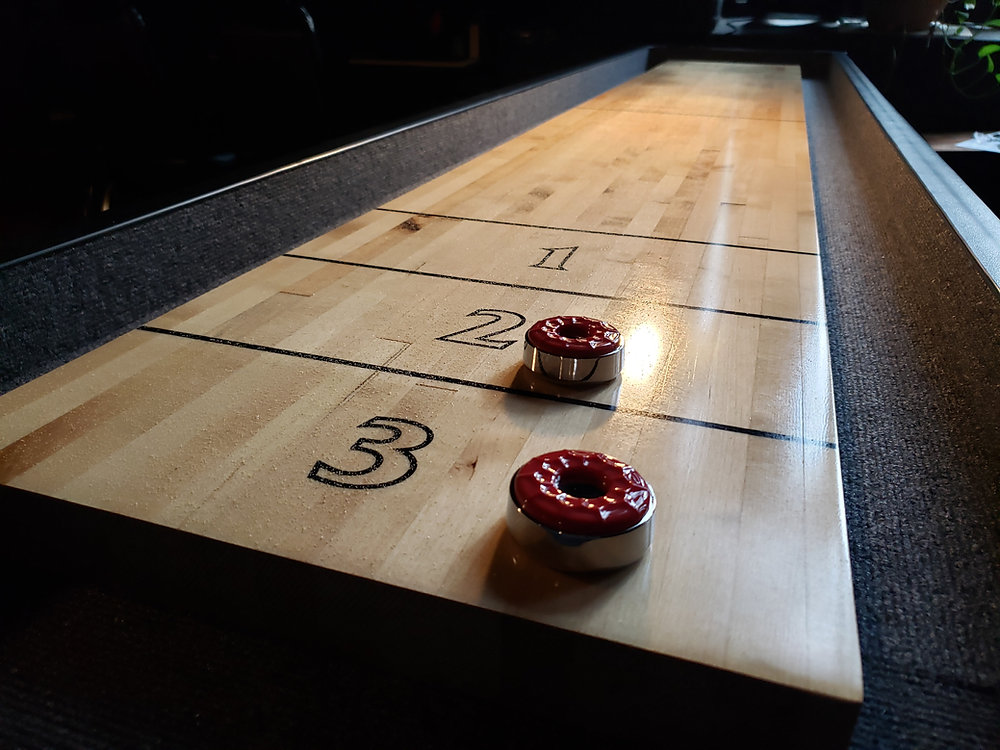 New Gear... Shuffleboard Table!