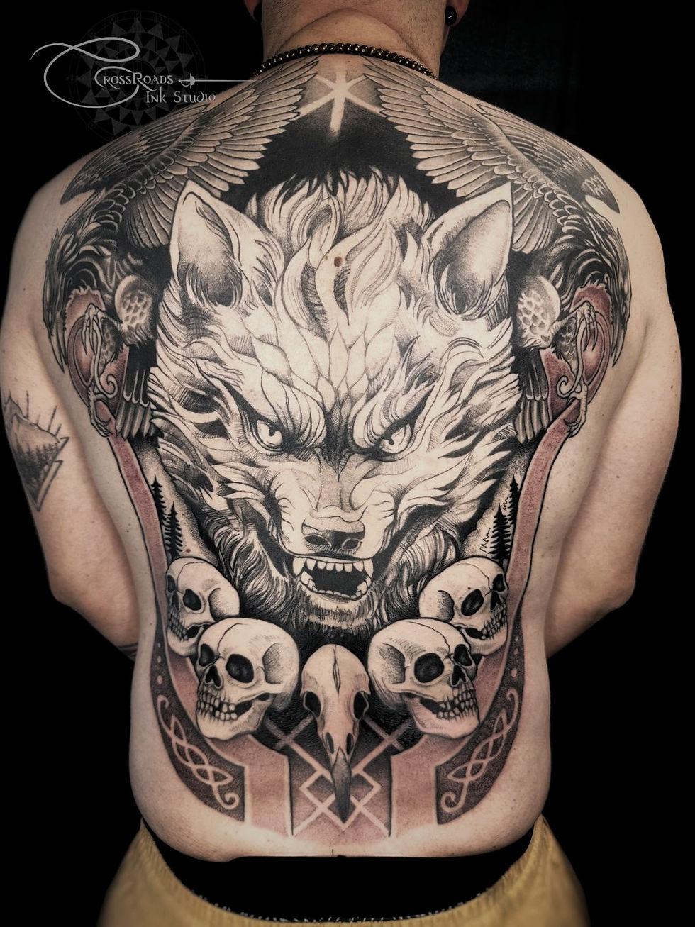 Fenrir - Back tattoo