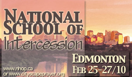 Reminder: National School of Intercession Edmonton - Feb.25-27