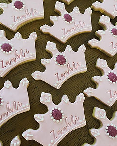 Birthday biscuits fit for a princess 👸 