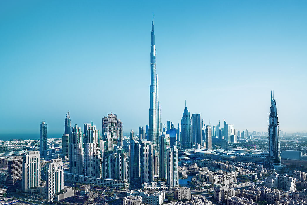 Dubai downtown skyscrapers, Dubai, United Arab Emirates.jpg
