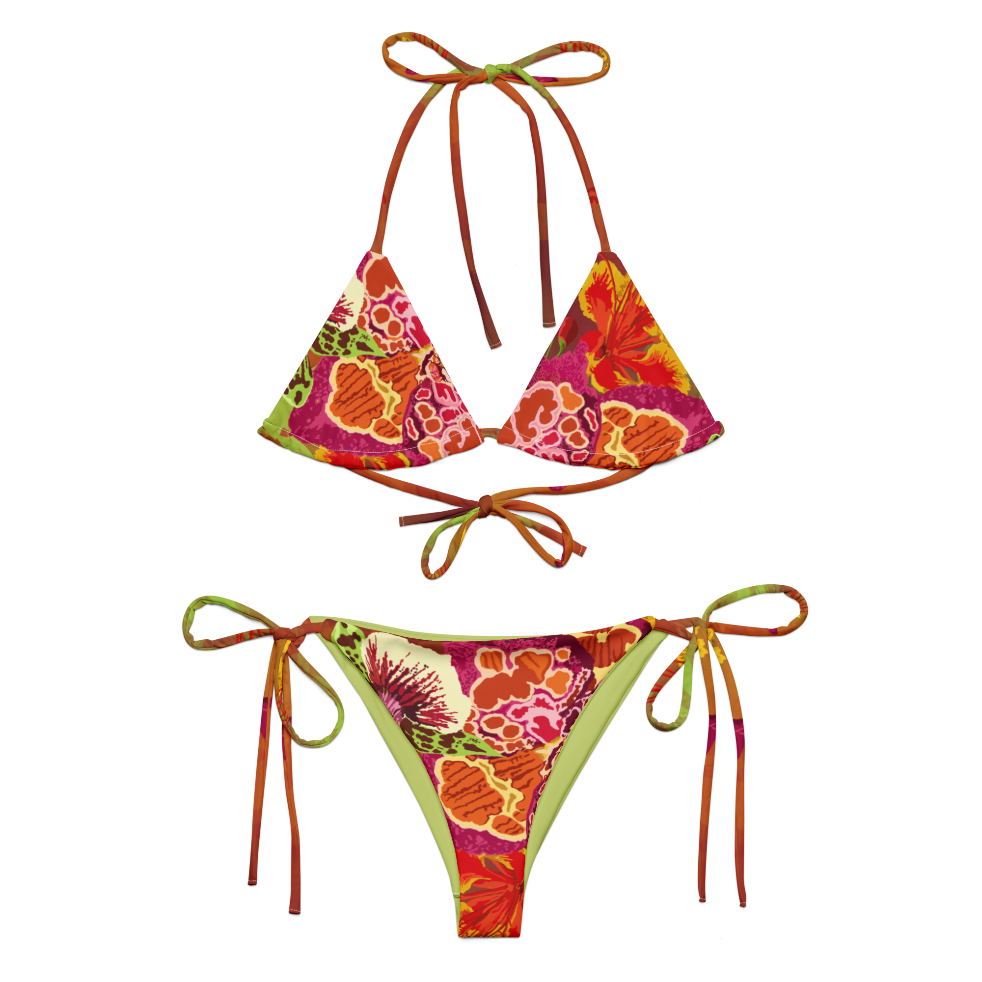 "Petals of Dendrobium" Swim Set