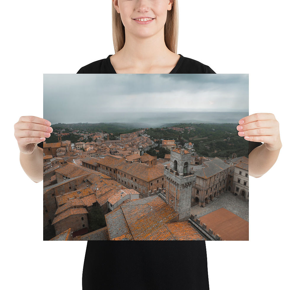 Thumbnail: Moody Weather in Montepulciano, Tuscany