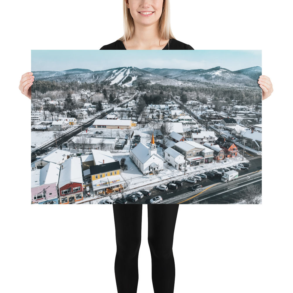 North Conway Under Snow