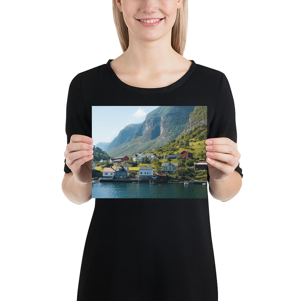 Thumbnail: Waterside In Undredal, Norway