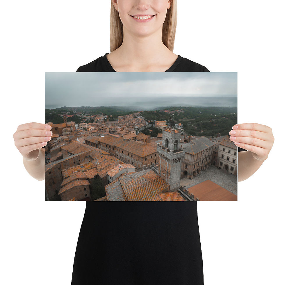Thumbnail: Moody Weather in Montepulciano, Tuscany